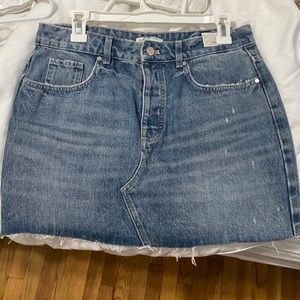 Zara Mini Denim Skirt